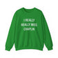 I Really Really Miss Chaplin Unisex Heavy Blend™ Crewneck Sweatshirt