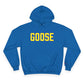 Goose ZIp Code Yellow & Pink  Champion Hoodie