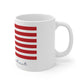 Easton Connecticut Flag Mug 11oz