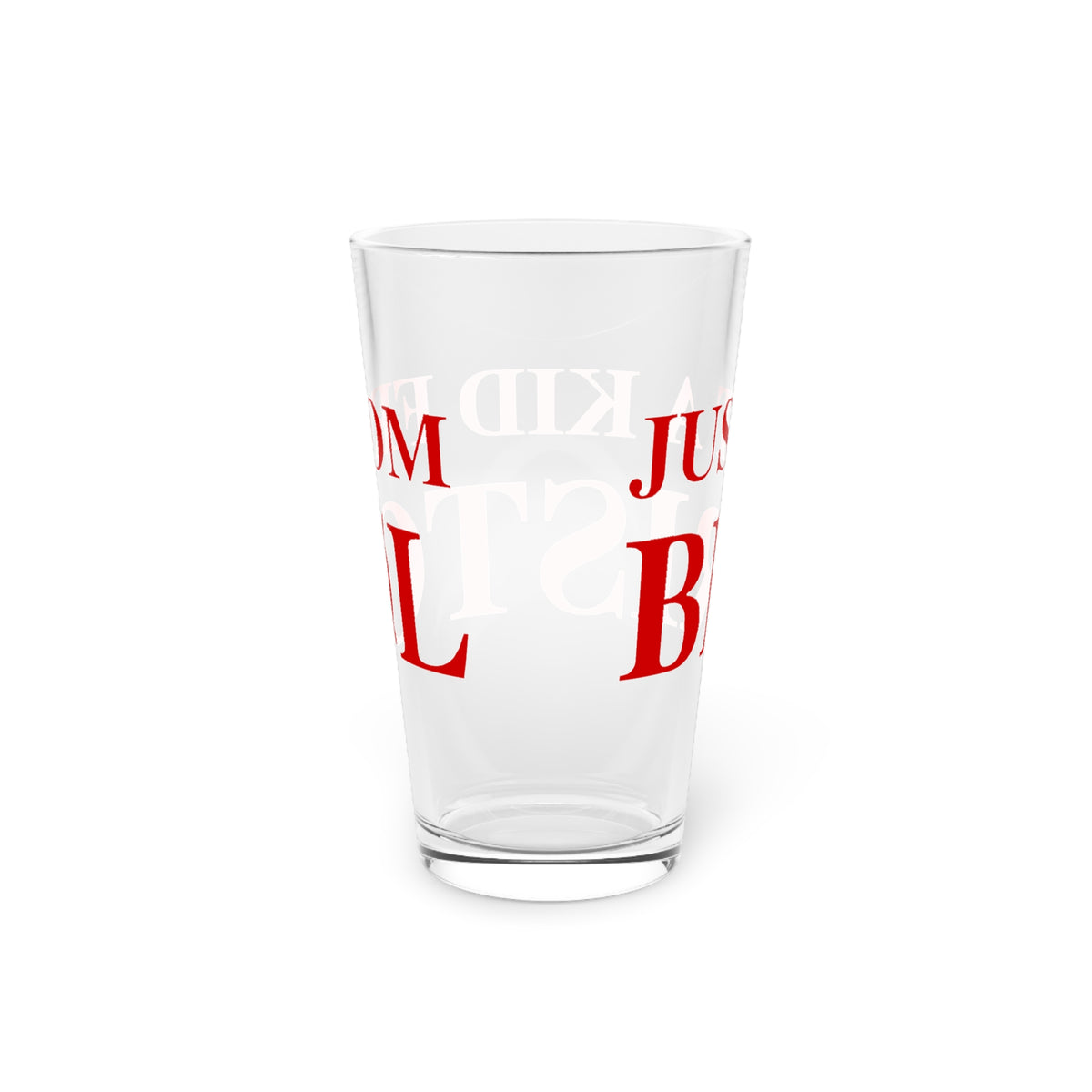 Just a kid from Bristol Pint Glass, 16oz