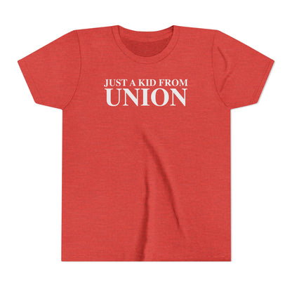Just a kid from Union Youth Short Sleeve T-Shirt