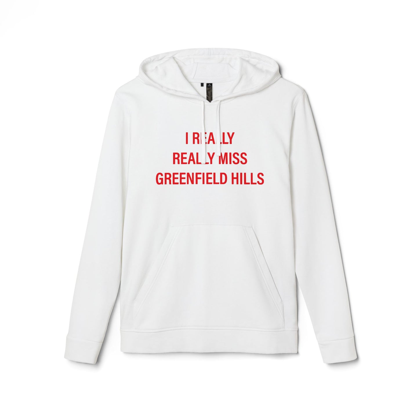 I Really Really Miss Greenfield Hill adidas Unisex Fleece Hoodie