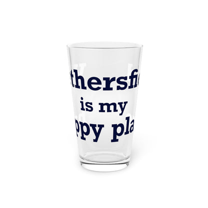 Wethersfield is My Happy Place Pint Glass, 16oz