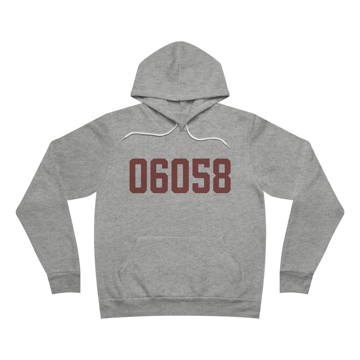 06058 Norfolk Connecticut Zip Code Unisex Sponge Fleece Pullover Hoodie
