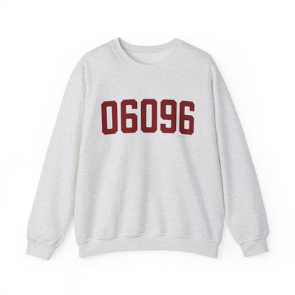 06096 Windsor Locks Connecticut Zip Code Heavy Blend™ Crewneck Sweatshirt