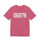 06278 Ashford CT Zip CodeUnisex Jersey Short Sleeve T-Shirt