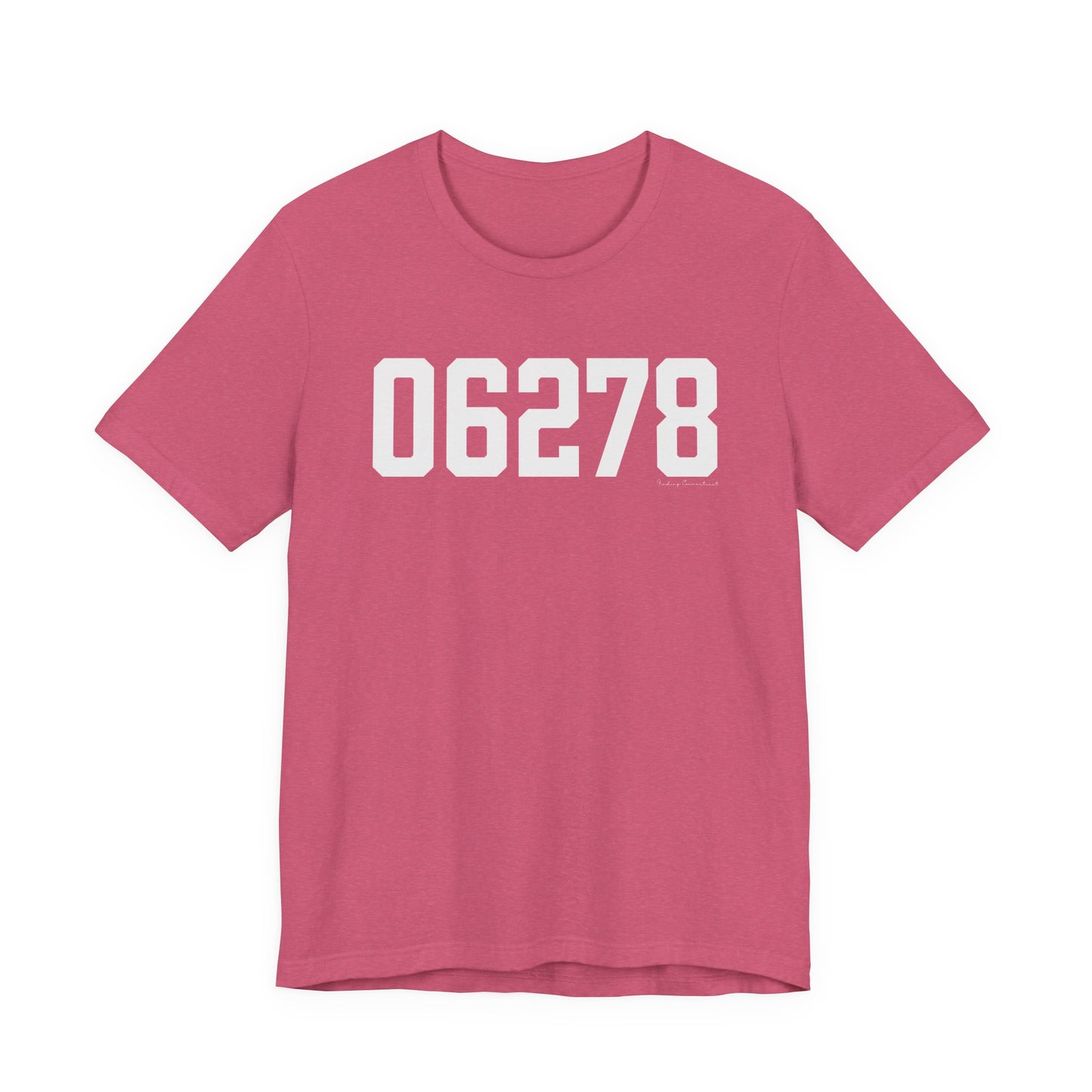 06278 Ashford CT Zip CodeUnisex Jersey Short Sleeve T-Shirt