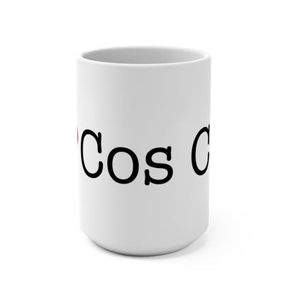 I Heart Cos Cob. Mug 15oz