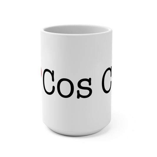 I Heart Cos Cob. Mug 15oz