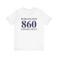 Burlington 860 Connecticut Unisex Jersey Short Sleeve T-Shirt