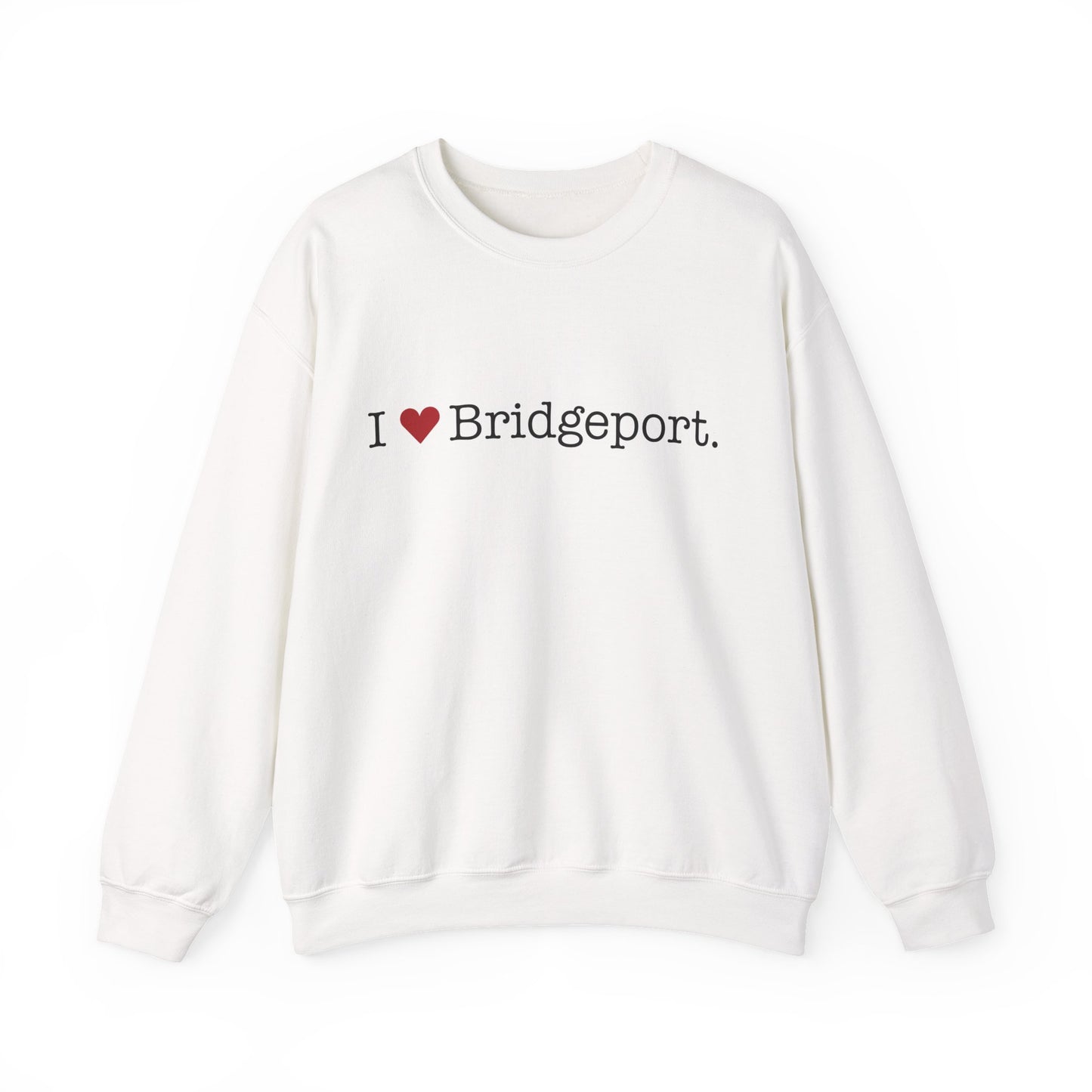 I Heart Bridgeport. Unisex Heavy Blend™ Crewneck Sweatshirt