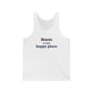 Storrs Is My Happy Place Unisex Jersey Tank Top