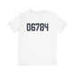 06784 Sherman Connecticut Zip Code Unisex Jersey Short Sleeve T-Shirt