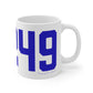 06249 Lebanon Connecticut Zip Code  Mug 11oz