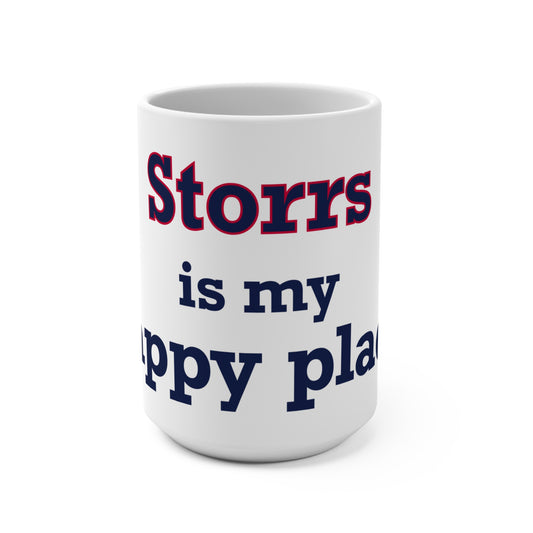 Storrs Is My Happy Place Mug 15oz
