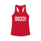 06331 Canterbury CT Zip Code Women's Ideal Racerback Tank Top