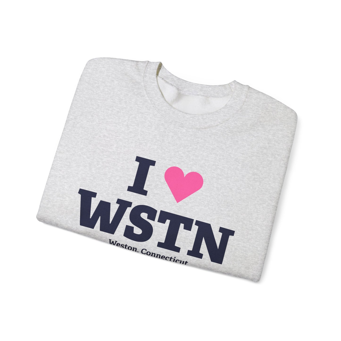 I Heart WSTN Unisex Heavy Blend™ Crewneck Sweatshirt