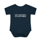 Just a kid from Stafford Infant Baby Rib Bodysuit