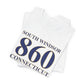 South Windsor 860 Connecticut Unisex Jersey Short Sleeve T-Shirt