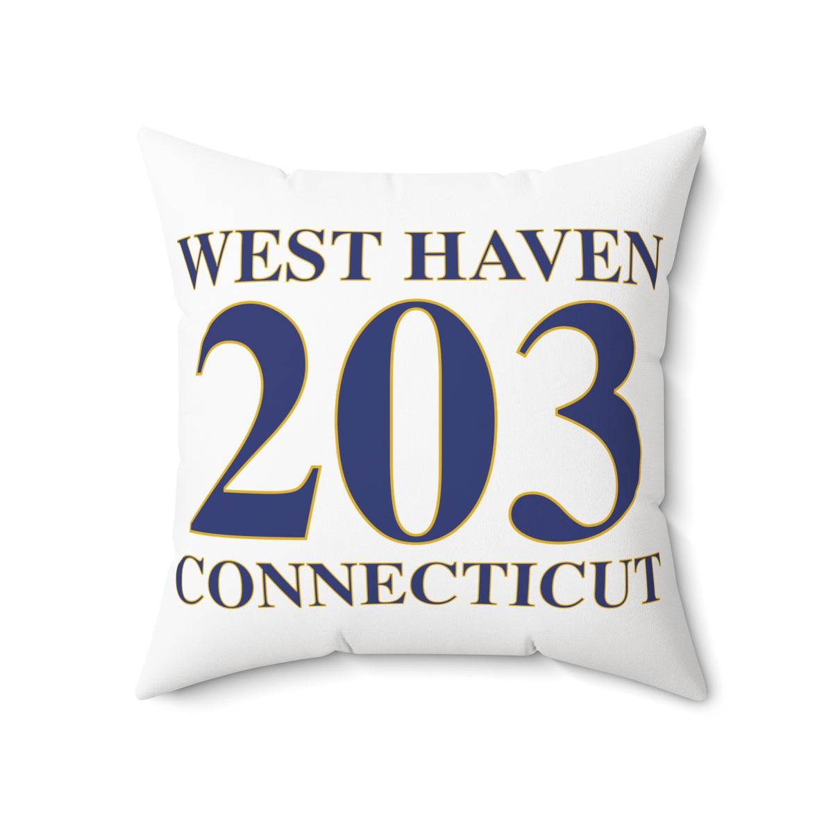 West Haven 203 Connecticut Polyester Square Pillow