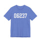 06237 Columbia CT Zip Code Unisex Jersey Short Sleeve T-Shirt