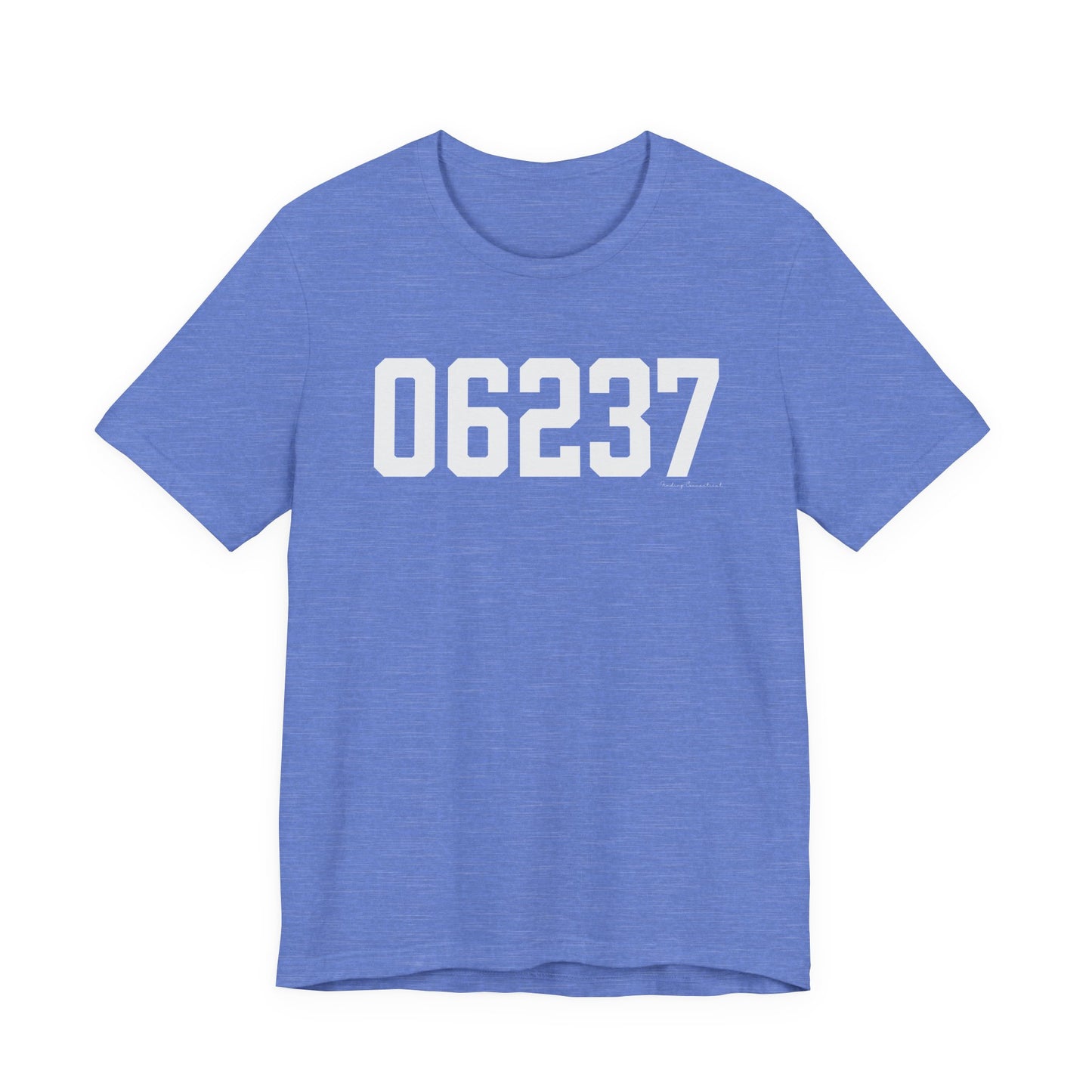 06237 Columbia CT Zip Code Unisex Jersey Short Sleeve T-Shirt