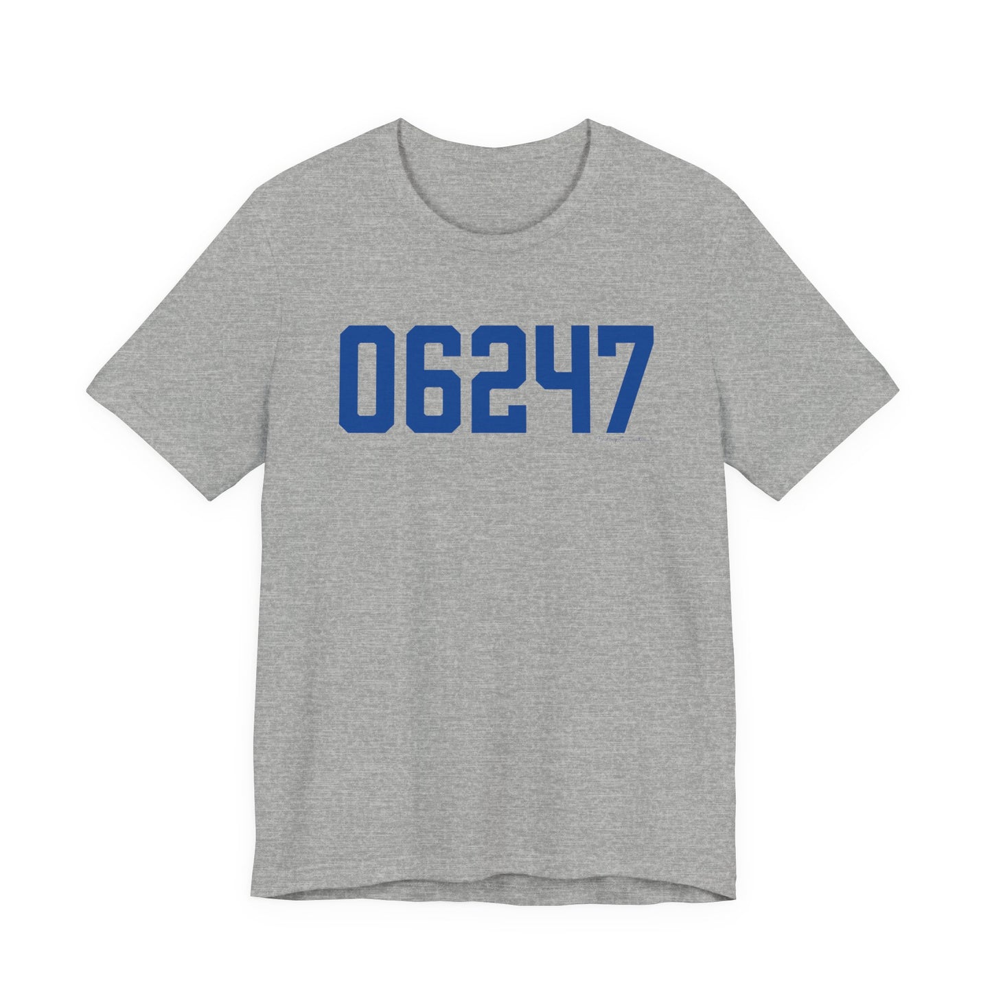 06247 Hampton Connecticut Zip Code Unisex Jersey Short Sleeve T-Shirt