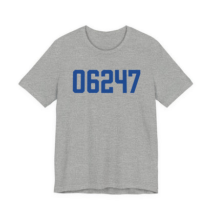06247 Hampton Connecticut Zip Code Unisex Jersey Short Sleeve T-Shirt