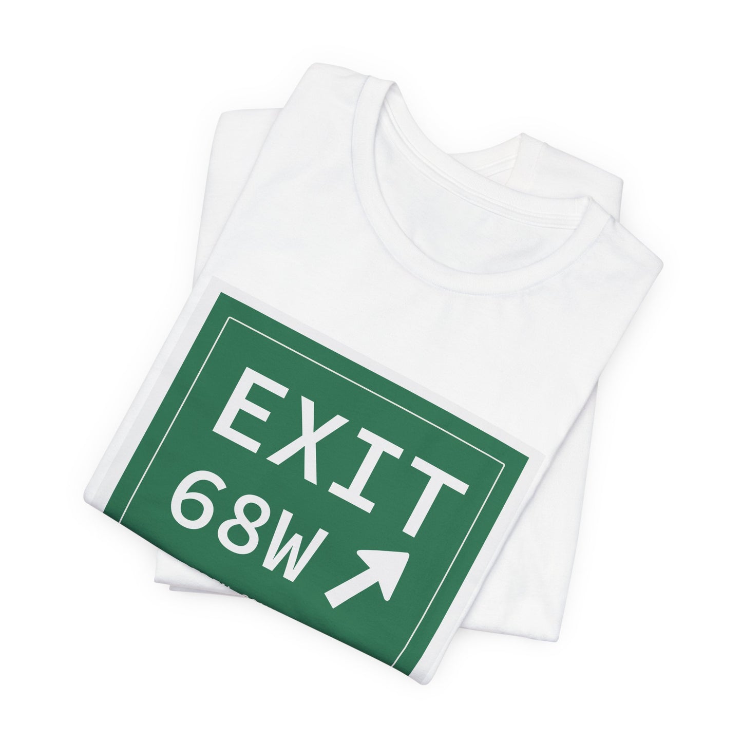 Vintage Exit 68W WCP Sign Unisex Jersey Short Sleeve T-Shirt