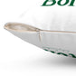 I Clover Bolton Spun Polyester Square Pillow