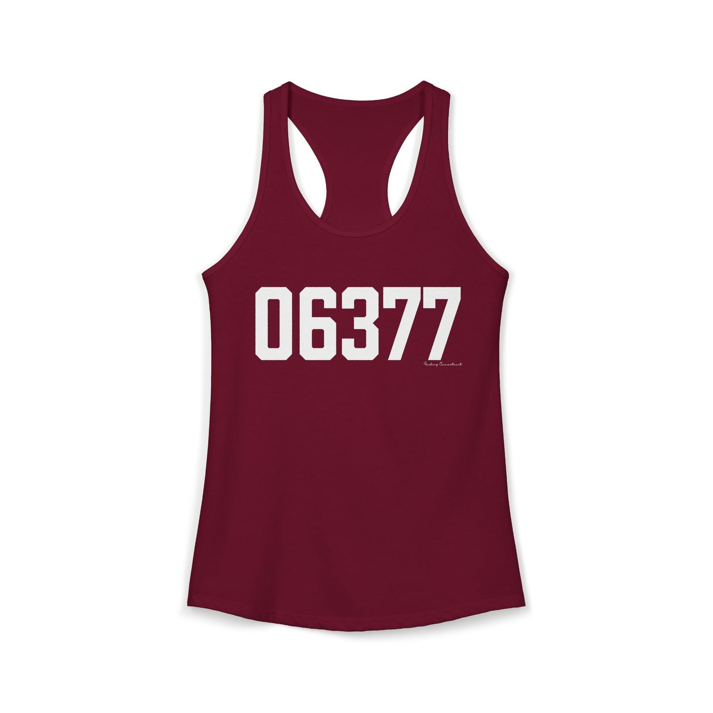 06377 Sterling CT Zip Code Women's Ideal Racerback Tank Top