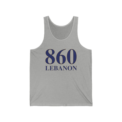 860 Lebanon Unisex Jersey Tank Top