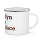 Brooklyn is My Happy Place Enamel Camping Mug