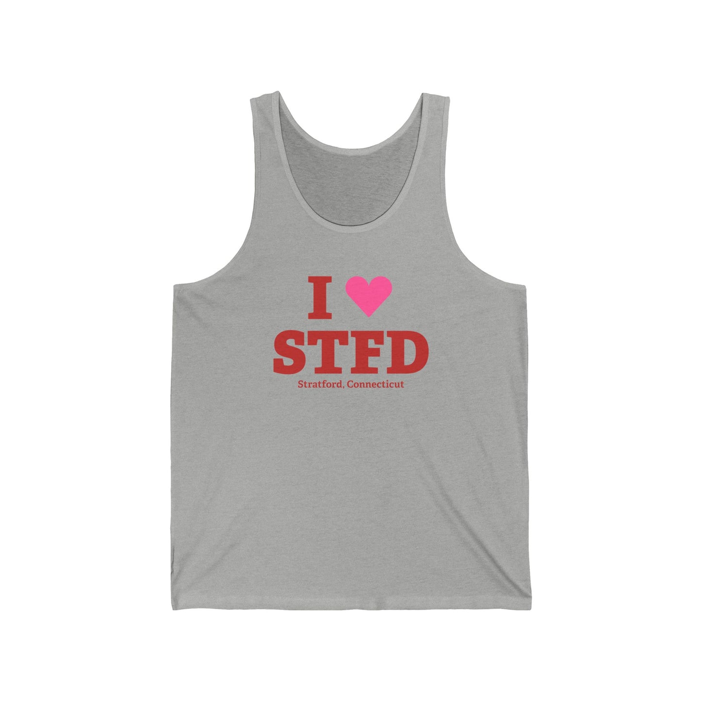 I Heart STFD Unisex Jersey Tank Top