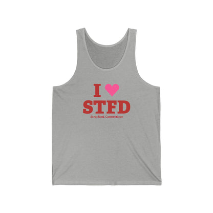 I Heart STFD Unisex Jersey Tank Top