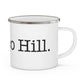 I Heart Sasco Hill. Enamel Camping Mug