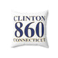 Clinton 860 Connecticut Spun Polyester Square Pillow