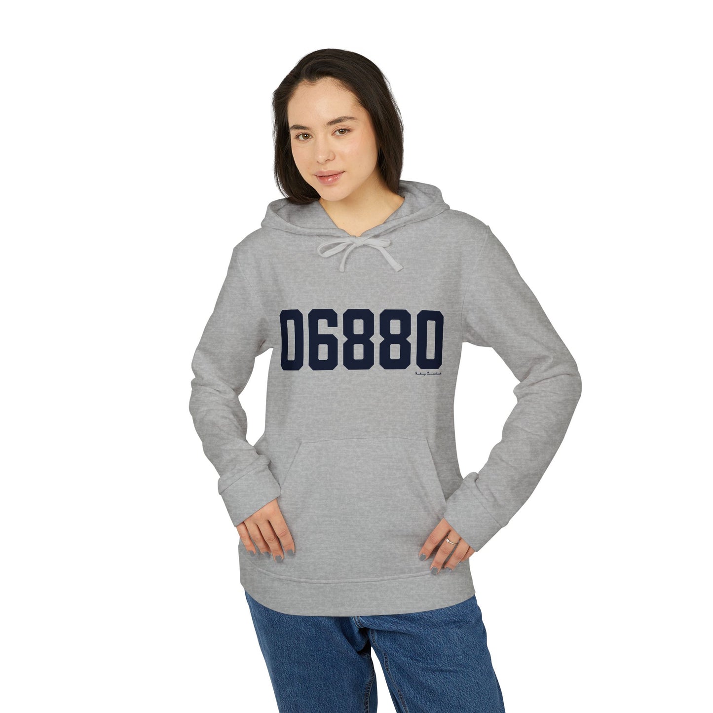 06880 Westport Connecticut Zip Code adidas Unisex Fleece Hoodie Sweatshirt