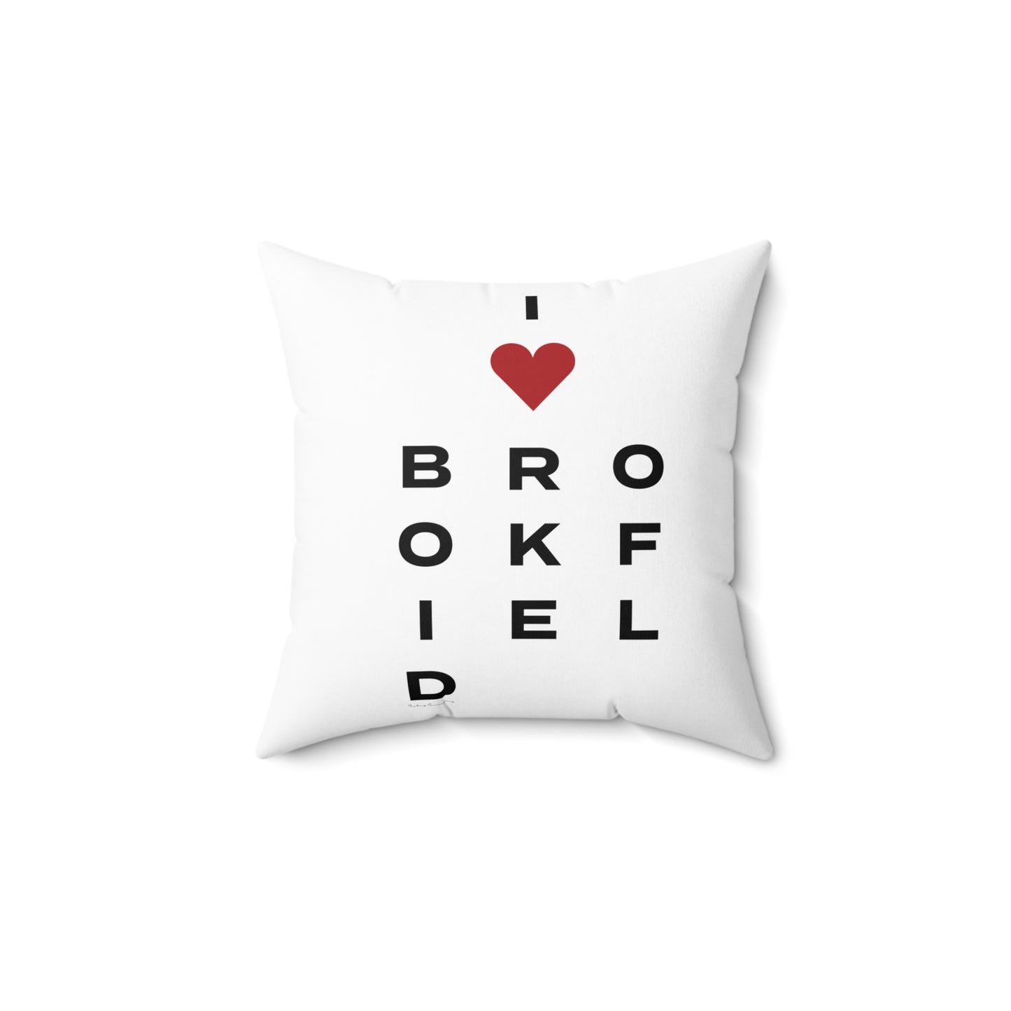 Brookfield Vision Spun Polyester Square Pillow