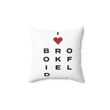 Brookfield Vision Spun Polyester Square Pillow
