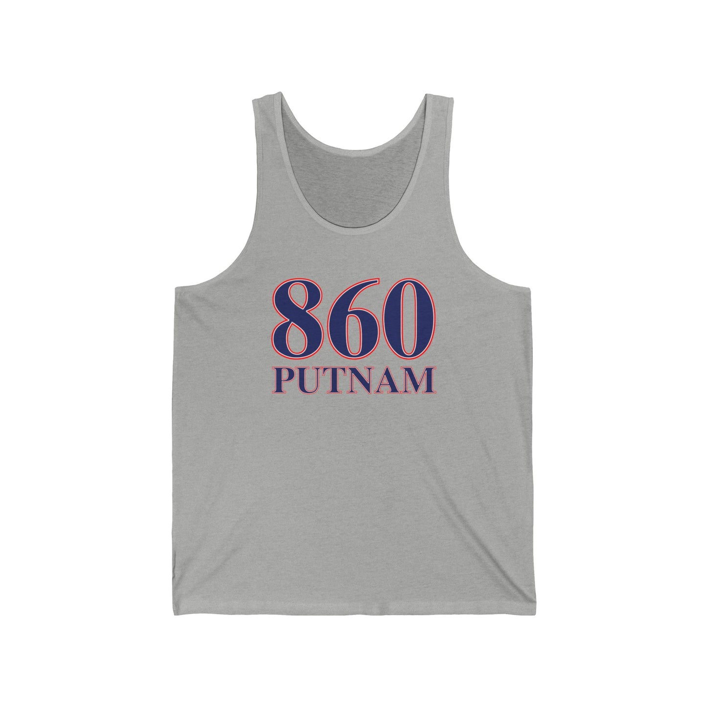 860 Putnam Red White & Blue Unisex Jersey Tank Top