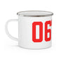 06759 Litchfield Connecticut Zip Code Enamel Camping Mug