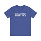 Just a kid from Bolton Unisex Jersey Short Sleeve T-Shirt