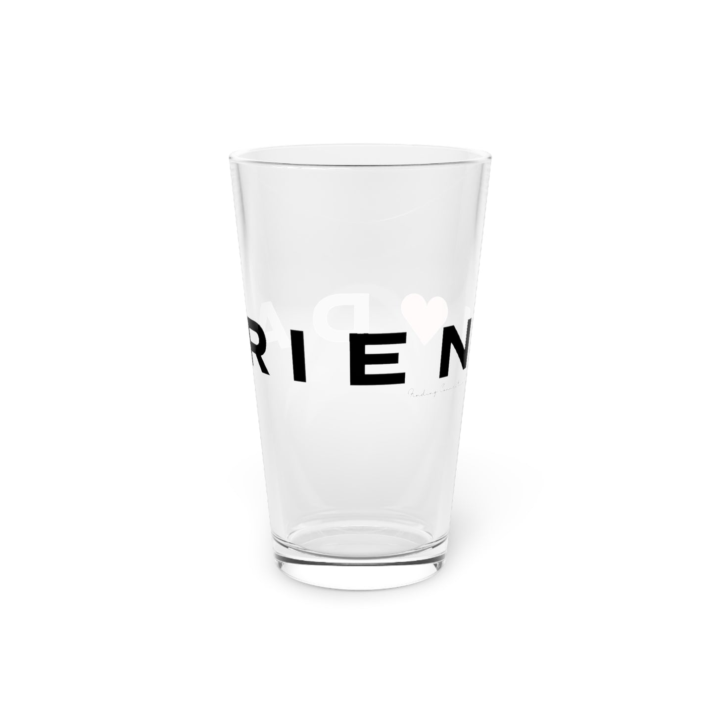 Darien Vision Pint Glass, 16oz