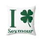I Clover Seymour Spun Polyester Square Pillow