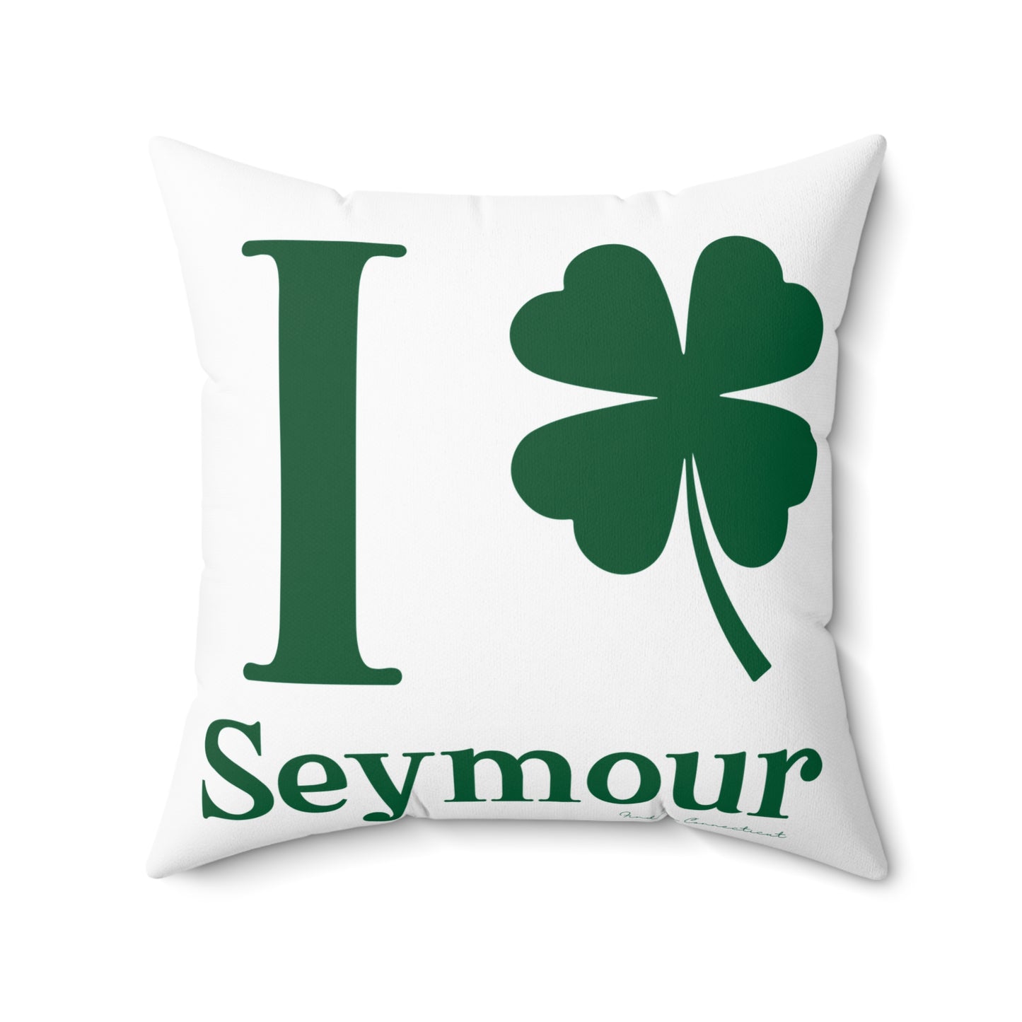 I Clover Seymour Spun Polyester Square Pillow