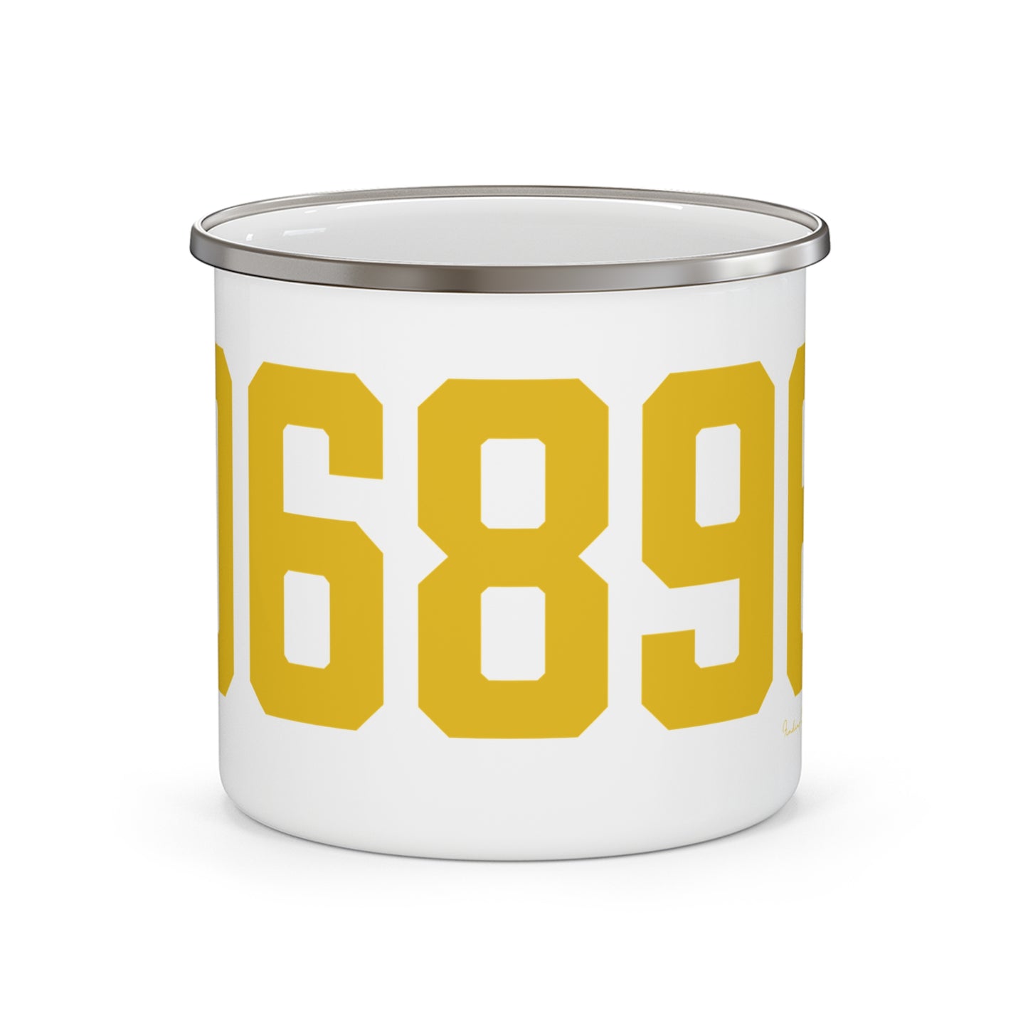 06896 Redding Connecticut Zip Code Mug 15ozEnamel Camping Mug