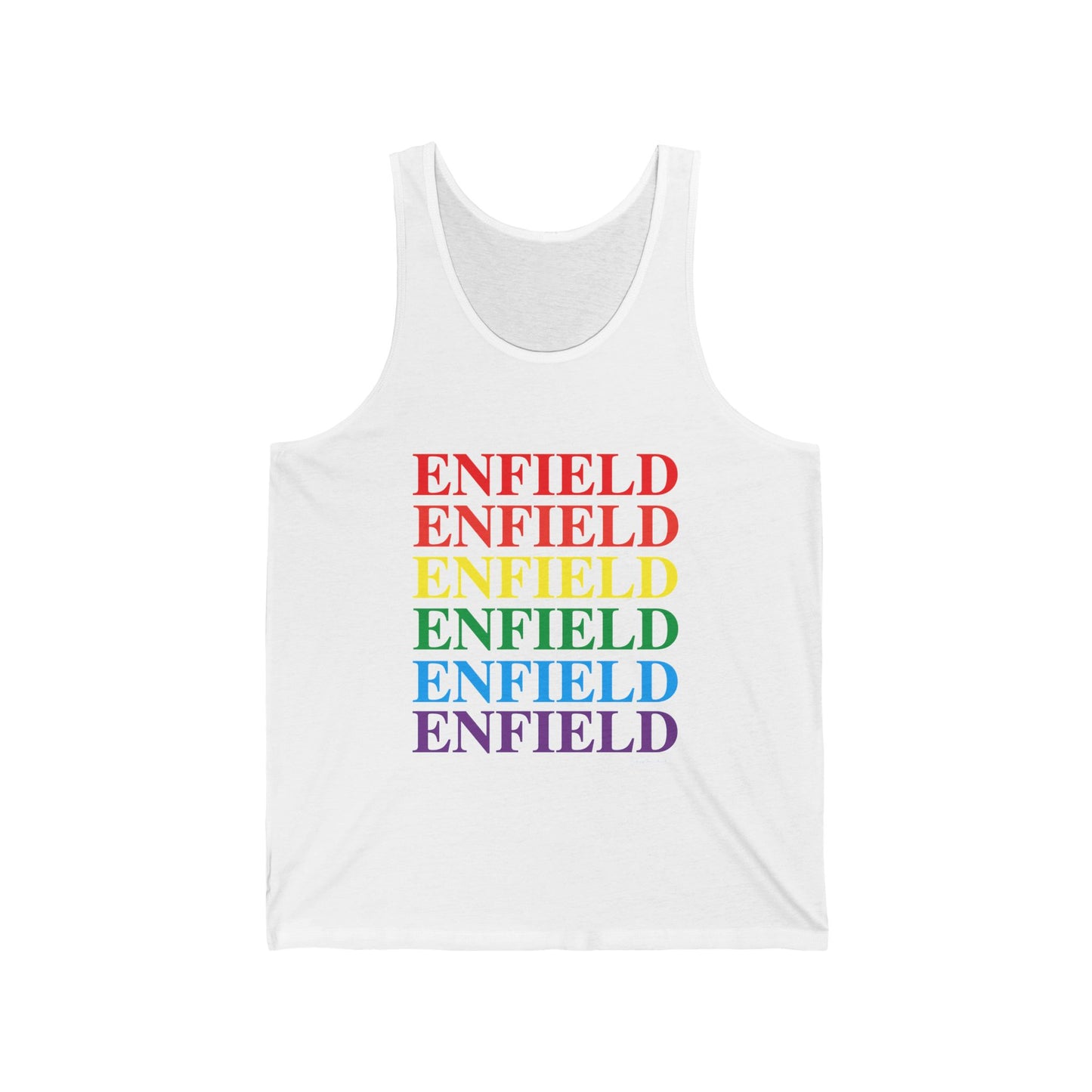 Enfield Pride  Unisex Jersey Tank