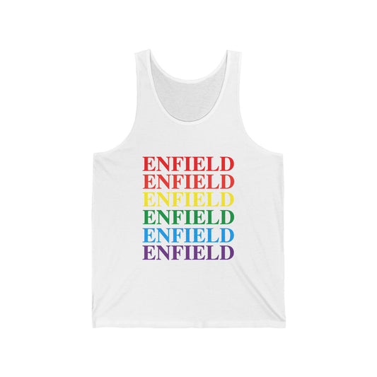 Enfield Pride  Unisex Jersey Tank