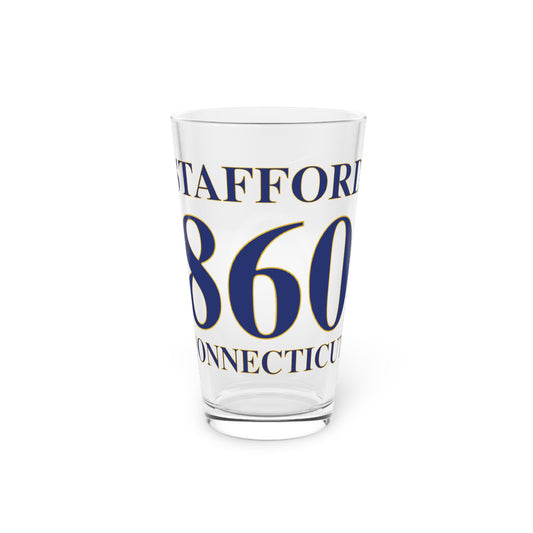 Stafford 860 Connecticut Pint Glass, 16oz